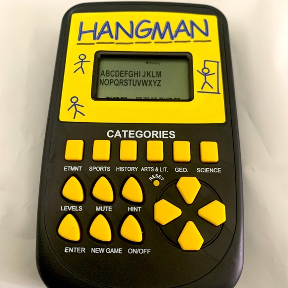 Westminster: Hangman Handheld Pocket Arcade: Pre-Owned Great Condition: Req 2 AA - Picture 1 of 9